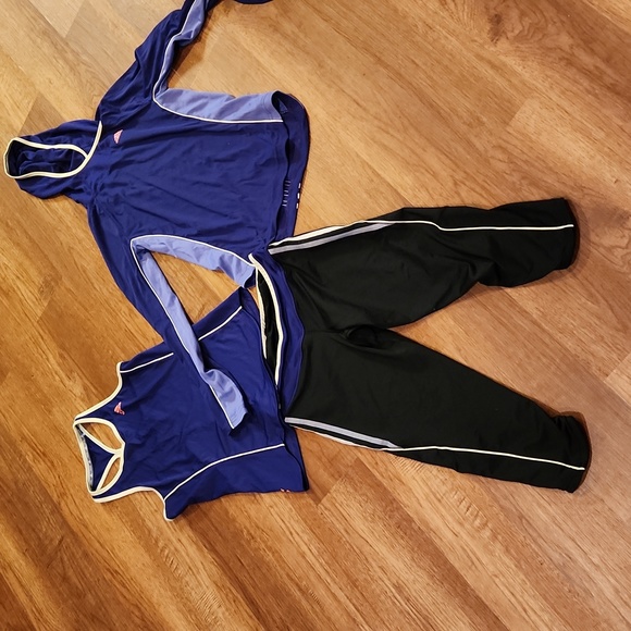 3 Piece Adidas Climalite Outfit - Picture 1 of 11